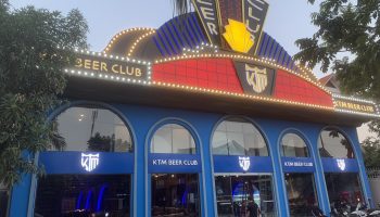 Thiết kế thi công quảng cáo nội ngoại thất quán KTM beer club