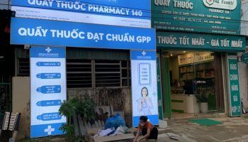 Thiết kế thi công biển hiệu quầy thuốc chuẩn